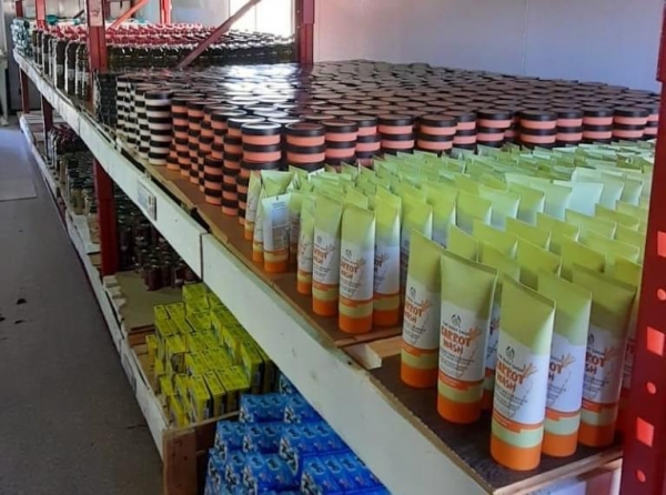 Doação Body Shop
